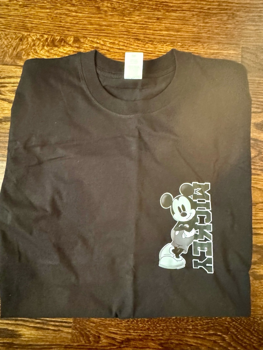 Mickey Black Graphic Tee - Classic Character Shirt- Size 2X